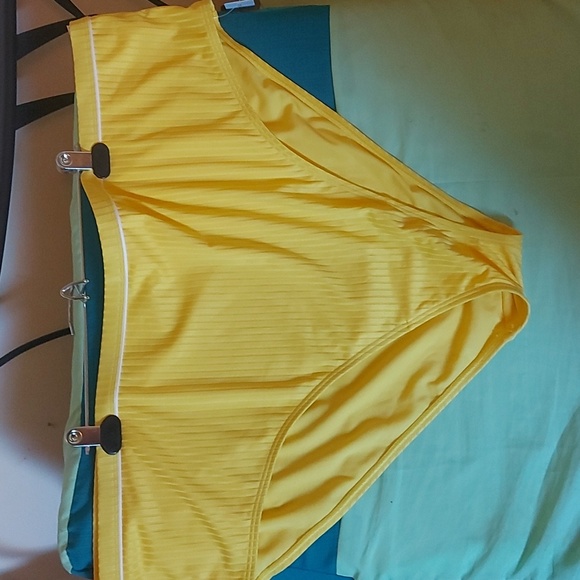 NWT 5x Addition Elle yellow bathingsuit bottoms - Picture 1 of 6